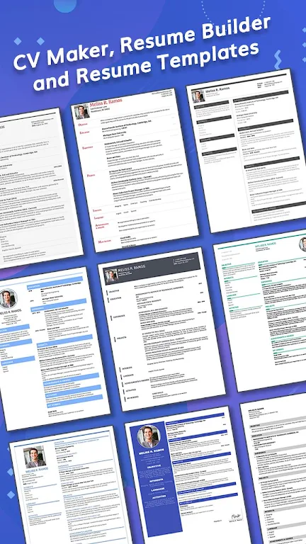 CV Maker, Resume Builder - PDF Скриншот 3