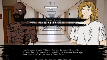 A Ride To Love - a death grips visual novel Captura de tela 1