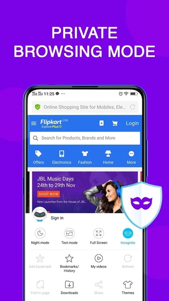 Vivo Browser স্ক্রিনশট 3