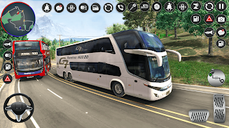 Bus Simulator 3D Bus Games Captura de tela 2