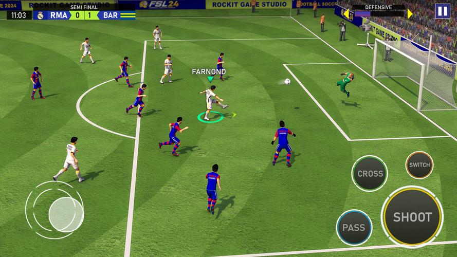 FSL 24 League : Soccer Game Capture d'écran 0