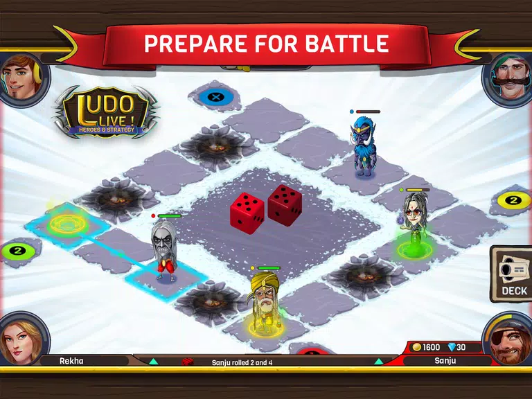 Ludo Live! Heroes & Strategy應用截圖第1張