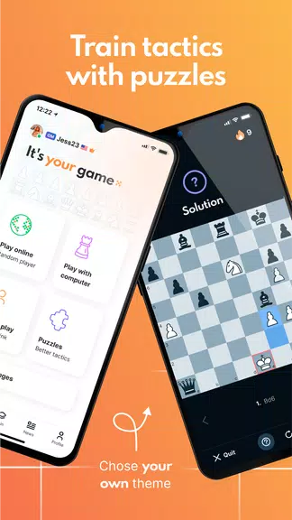 chess24 > Play, Train & Watch應用截圖第1張