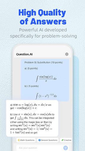 Question.AI – Chatbot & Math AI Mod Captura de tela 3