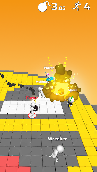 Do Not Boom .io: pega-pega Captura de tela 3