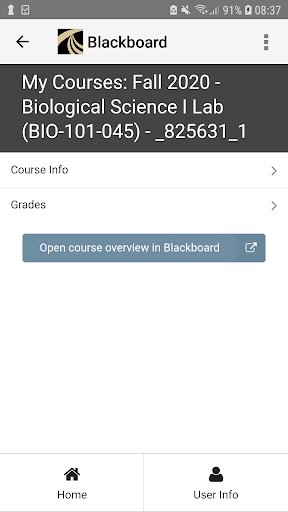 my.tctc.edu User Portal. Schermafbeelding 2