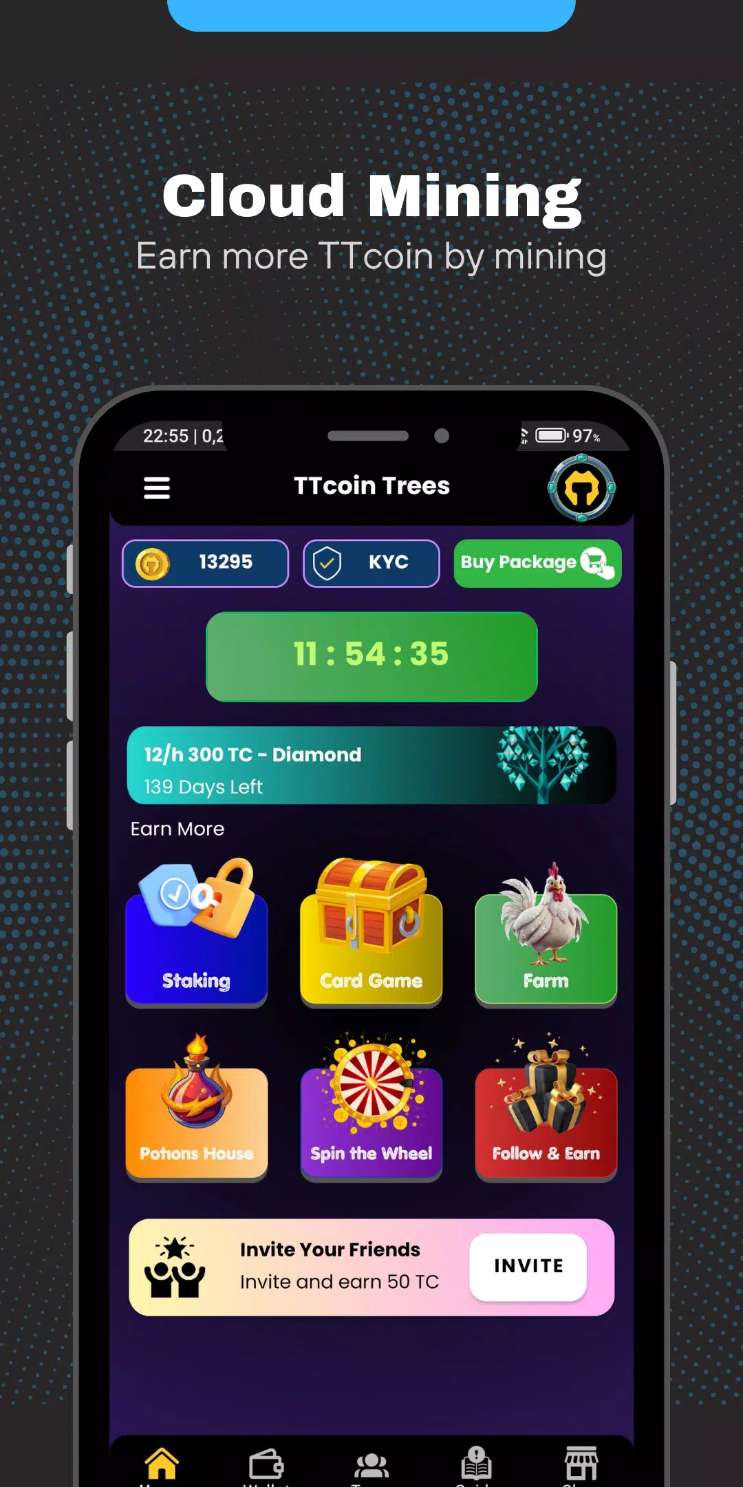 TTcoin Trees Screenshot 1