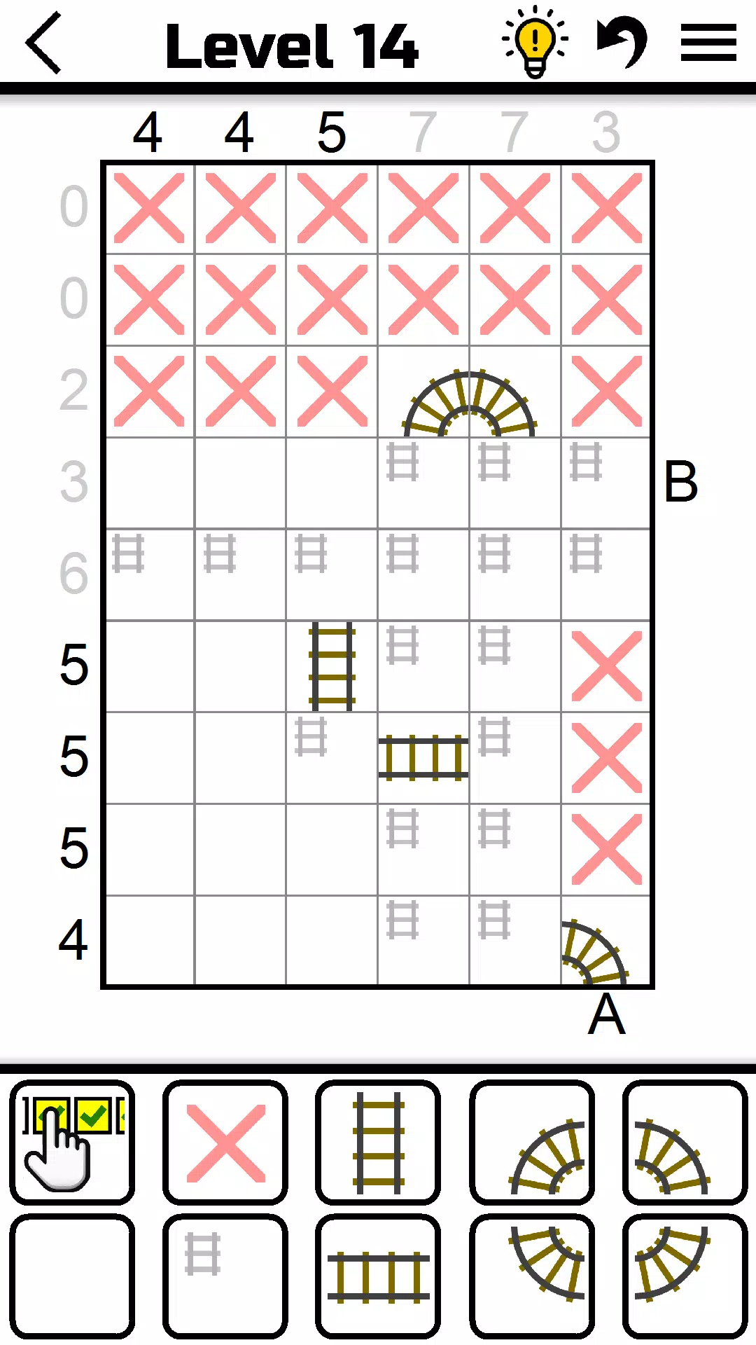 Train Tracks Puzzle Скриншот 0