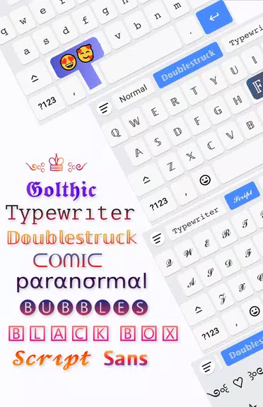 Fonts Aa - Keyboard Fonts Art ဖန်သားပြင်ဓာတ်ပုံ 0