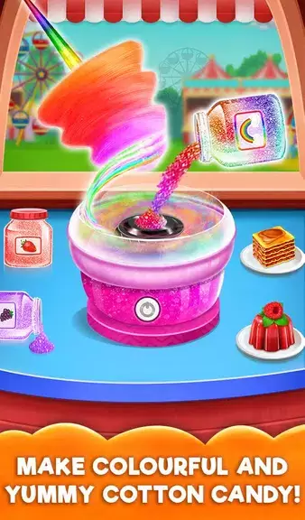 Cotton Candy Shop: Candy Maker Capture d'écran 0