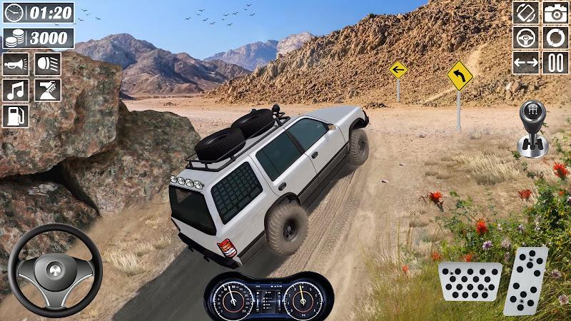 Offroad Jeep Simulator Game Captura de pantalla 0