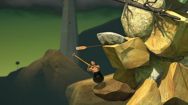 Getting Over It with Bennett Foddy Screenshot 1