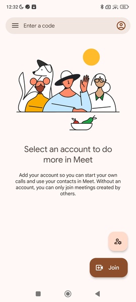 Google Meet स्क्रीनशॉट 0