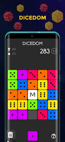 Dice Puzzle - Puzzle Game Captura de pantalla 1