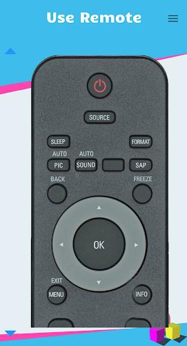 Remote for Philips Smart TV Tangkapan skrin 3