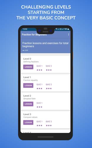 Fraction for beginners Capture d'écran 0