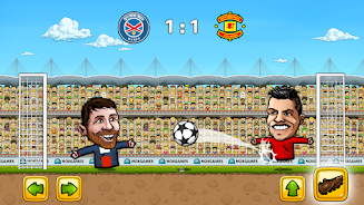 Schermata Puppet Soccer: Champs League 1