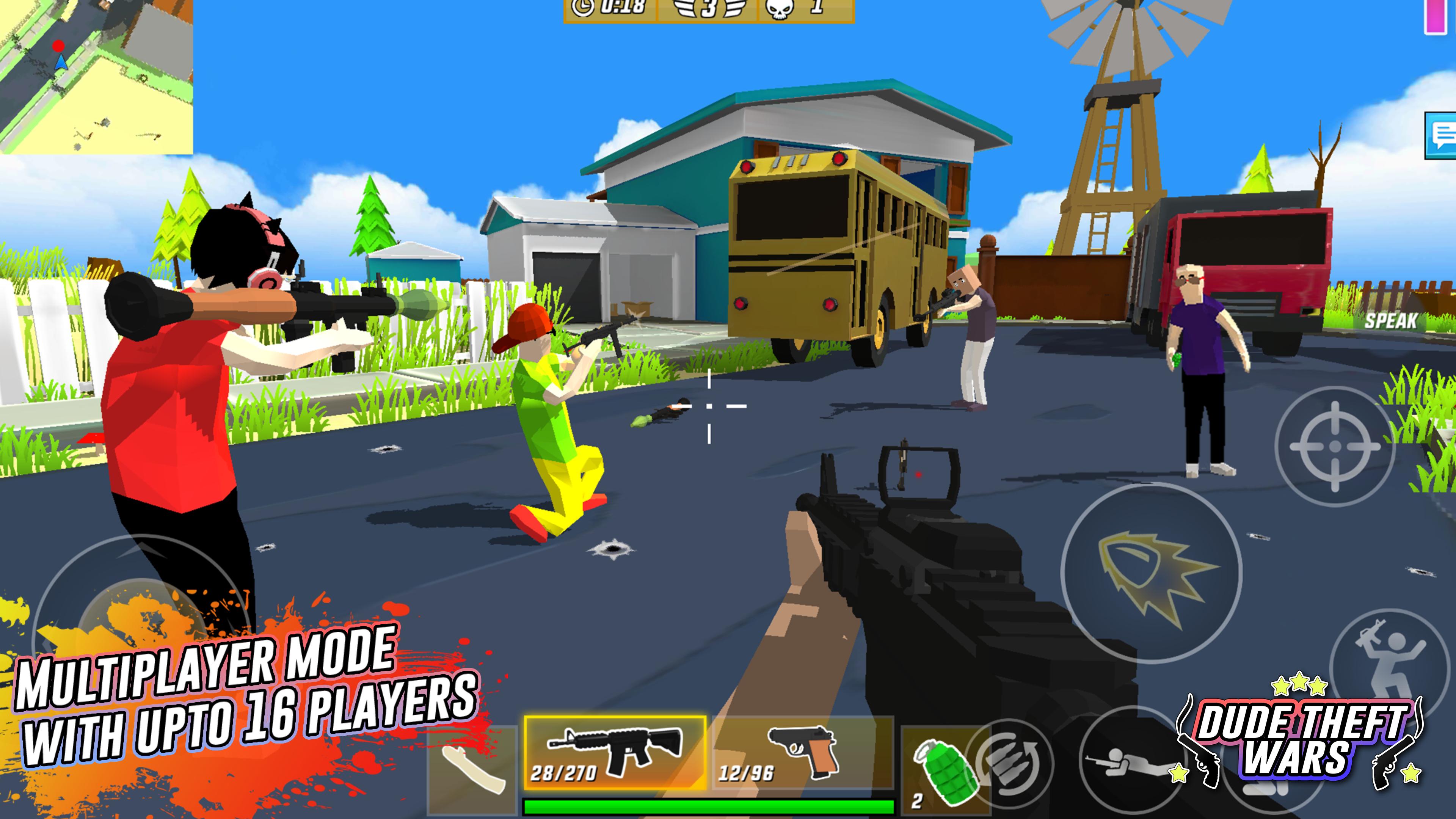 Dude Theft Wars Screenshot 1