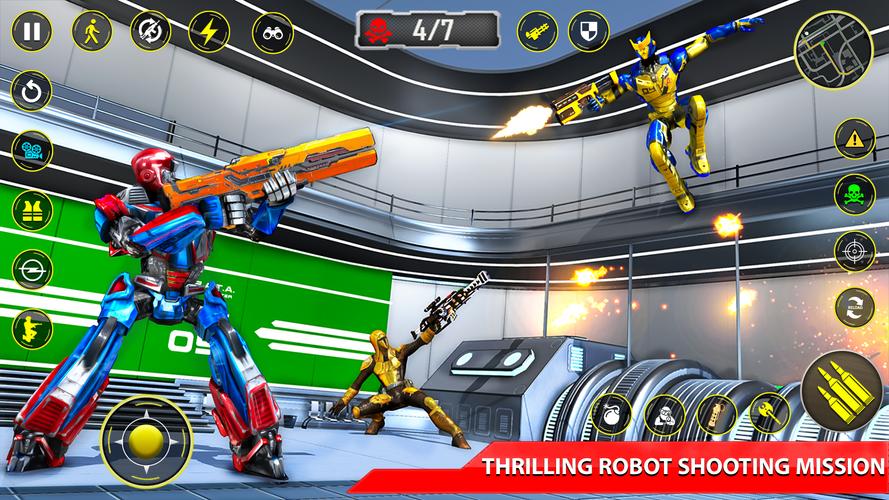 Robot Shooting Game 스크린샷 2