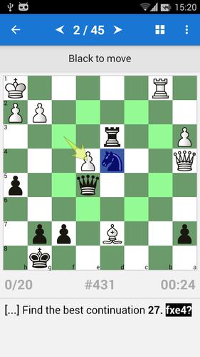 Chess Strategy & Tactics Vol 1 Capture d'écran 0