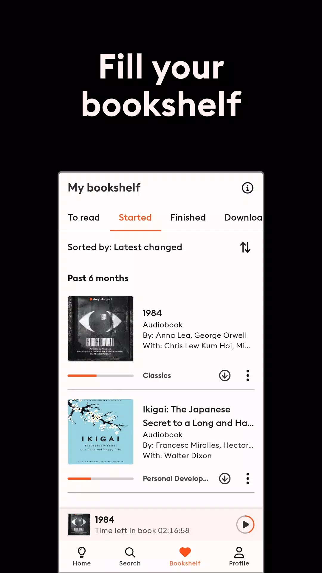 Storytel: Audiobooks & Ebooks स्क्रीनशॉट 3