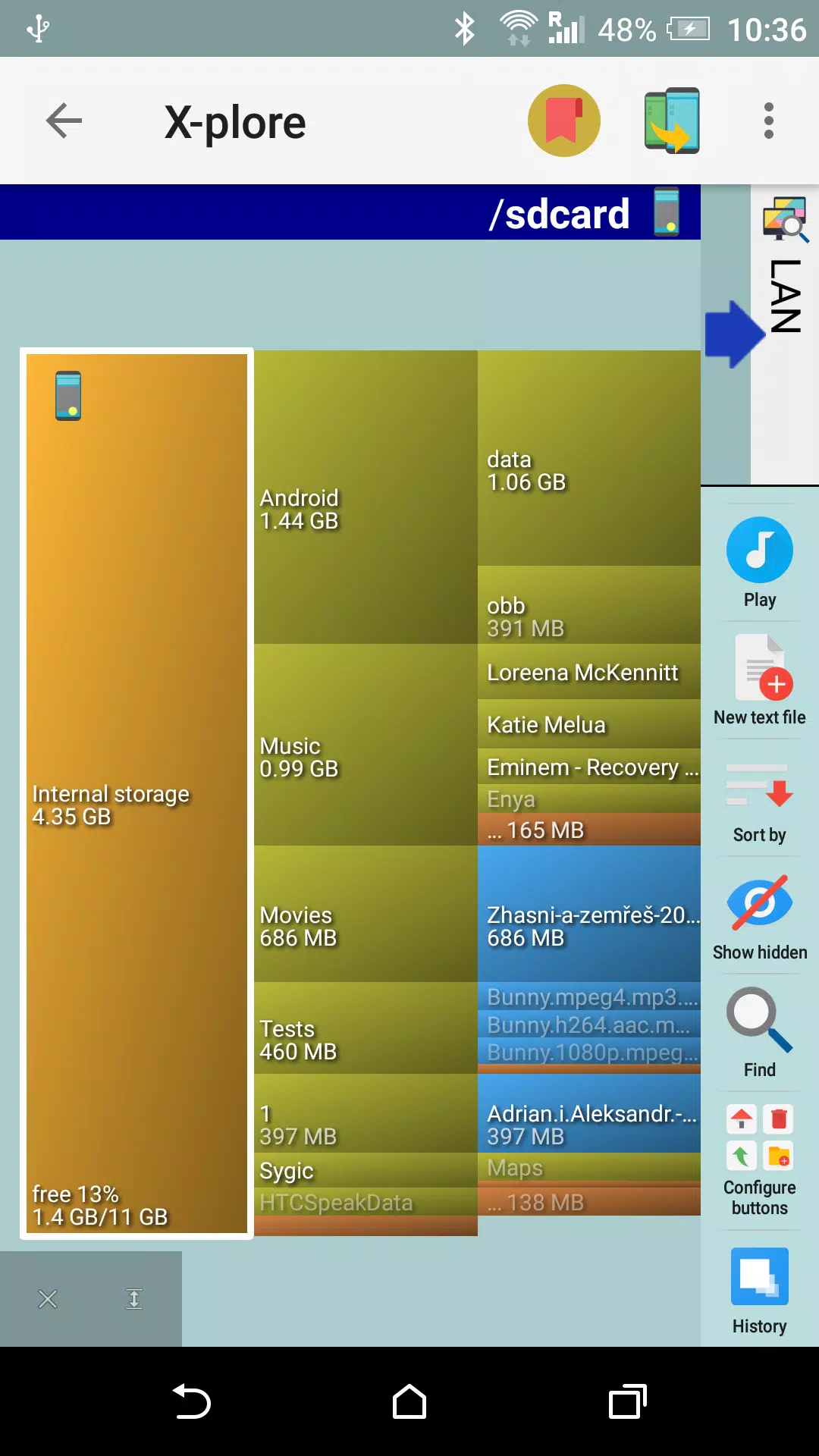 X-plore File Manager スクリーンショット 3