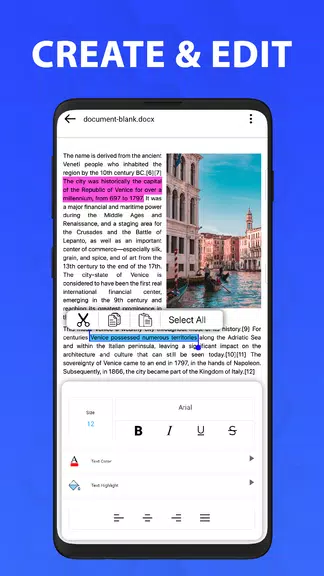 Schermata Office Reader - Docx reader 2