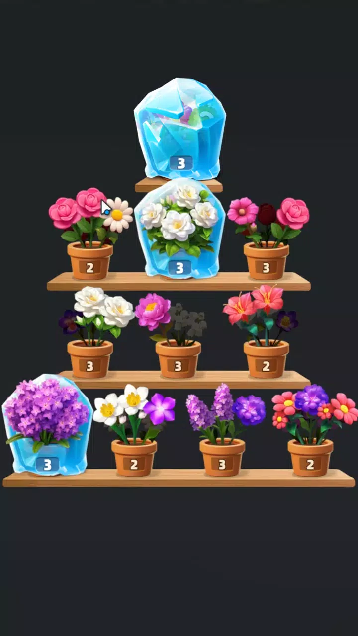 Floral Sort 3D 스크린샷 2