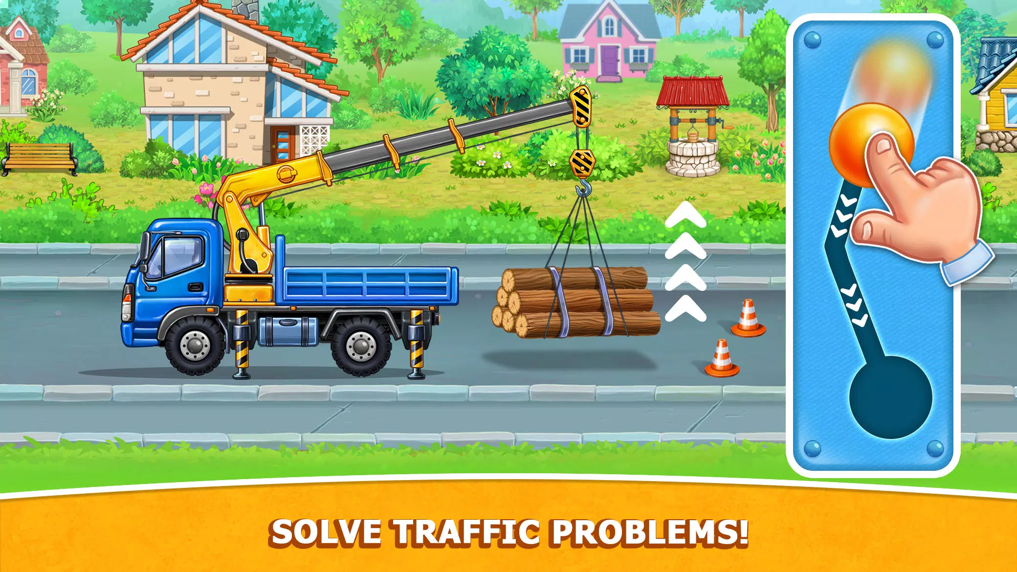 Schermata Kids Truck: City Builder Games 1