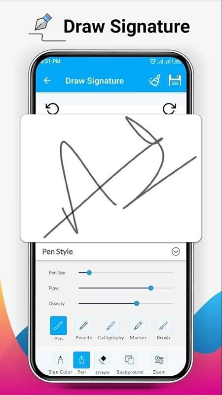 Signature Maker Pro ภาพหน้าจอ 1