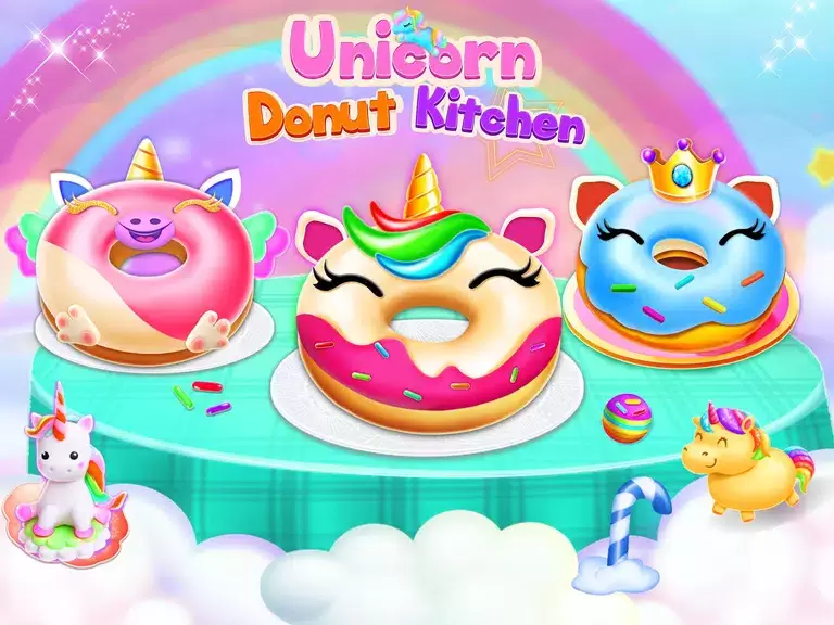 Make Donuts Game - Donut Maker Ảnh chụp màn hình 2