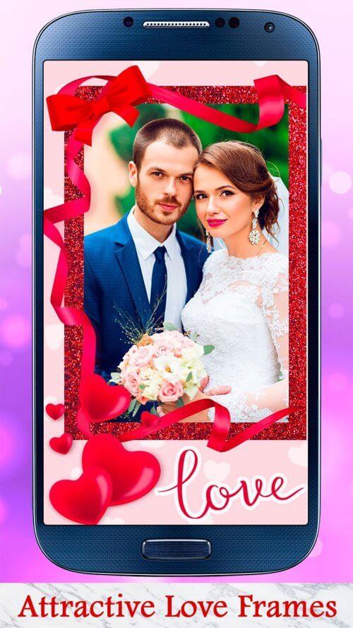 True Love Photo Frames App Ảnh chụp màn hình 1