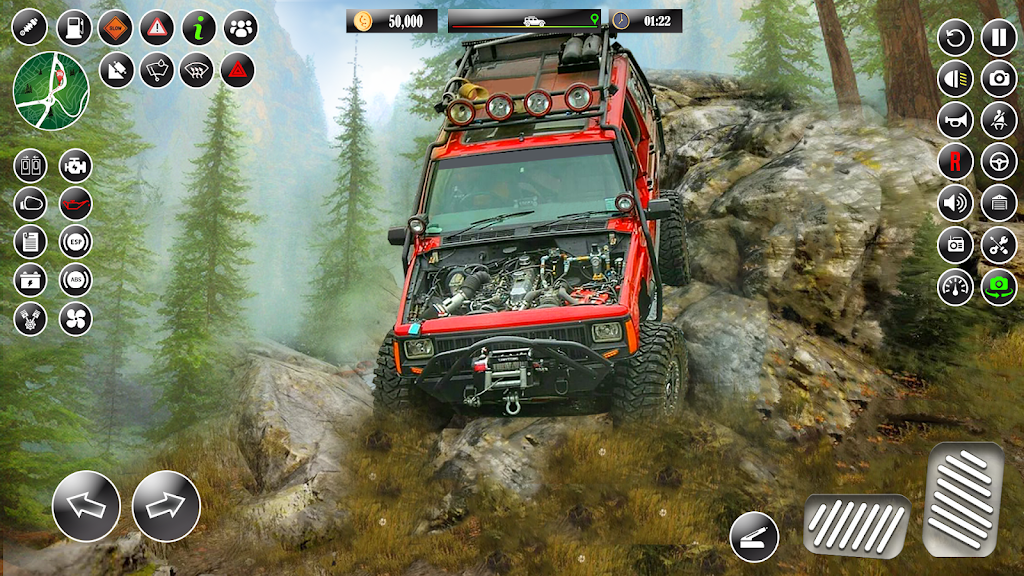 Offroad Xtreme 4X4 Jeep Driver Captura de pantalla 0