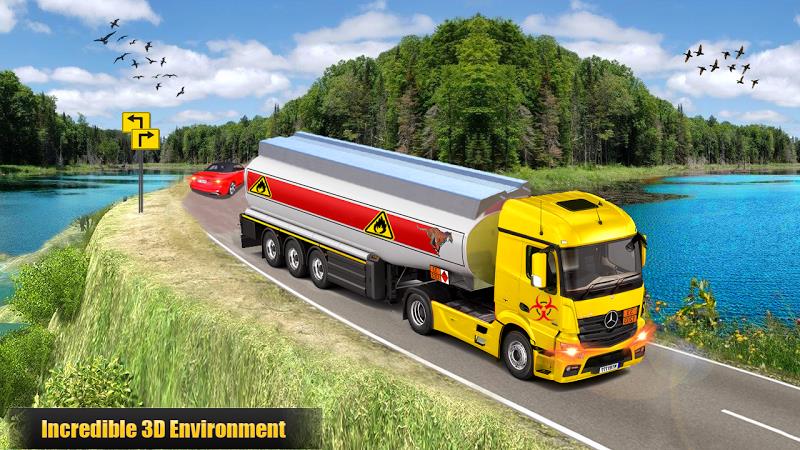 Schermata Truck Sim :Modern Tanker Truck 0