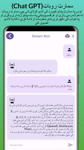 Smart Pashto keyboard Tangkapan skrin 2