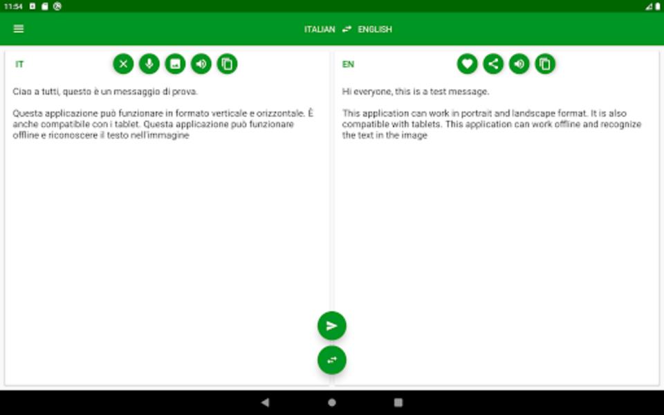 Italian - English Translator スクリーンショット 0