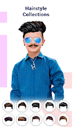 Kids Fashion Photo Editor Tangkapan skrin 1