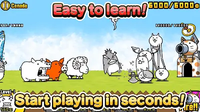 The Battle Cats Mod APK スクリーンショット 1