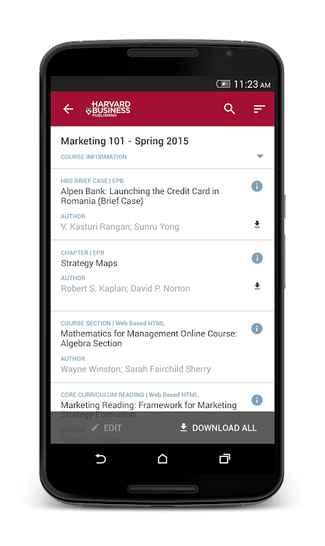 Harvard Business for Students Tangkapan skrin 0