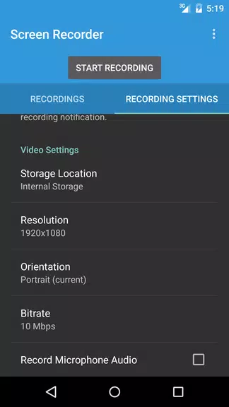 Riv Screen Recorder Ảnh chụp màn hình 3