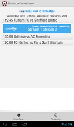 EPLsite: Live Football Stream Screenshot 2