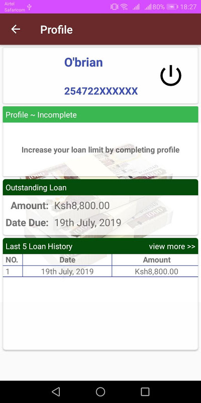 Loans Chap Chap Zrzut ekranu 3