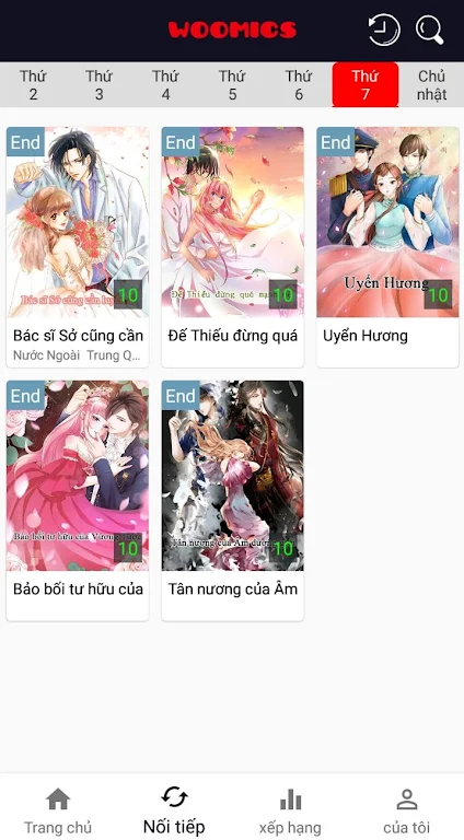 Ngôn Tình -- Webtoon,Manga,Comics 스크린샷 2