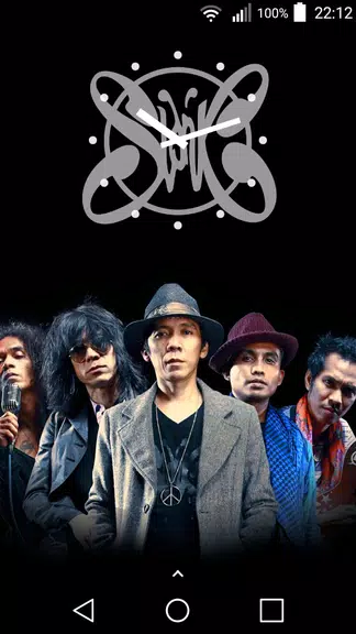 Slank Clock Widget Tangkapan skrin 1