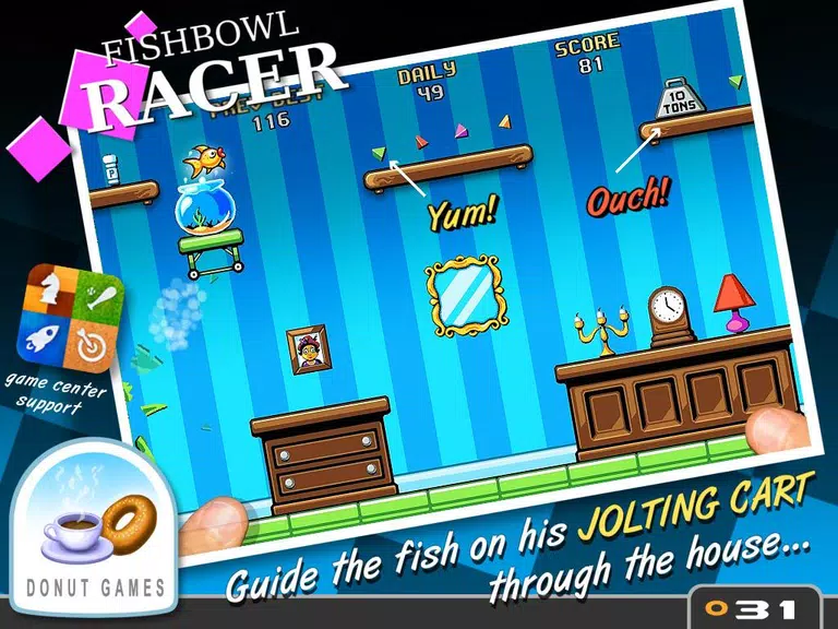 Fishbowl Racer ဖန်သားပြင်ဓာတ်ပုံ 2
