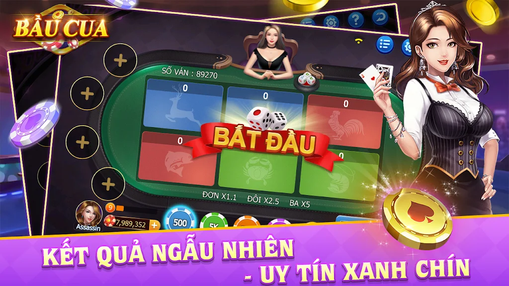 Bầu Cua - Tài Xỉu Casino Tangkapan skrin 2
