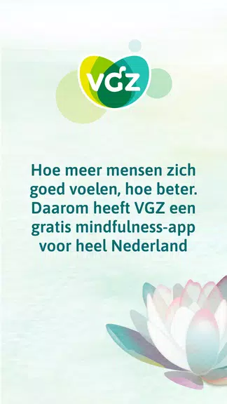 VGZ Mindfulness Coach Schermafbeelding 0