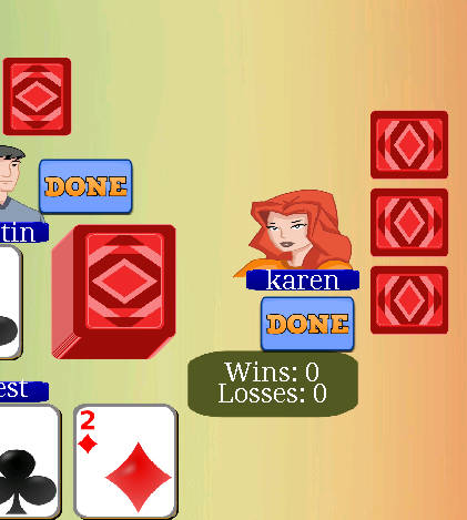 thirty one - 31 card game by makeup games應用截圖第1張