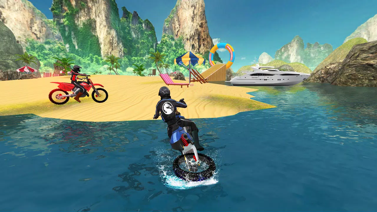 Bike Racing : Water Bike Games 스크린샷 3