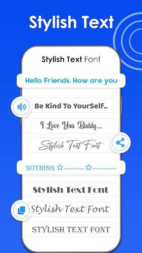 Fonts Keyboard : Stylish Font Tangkapan skrin 1